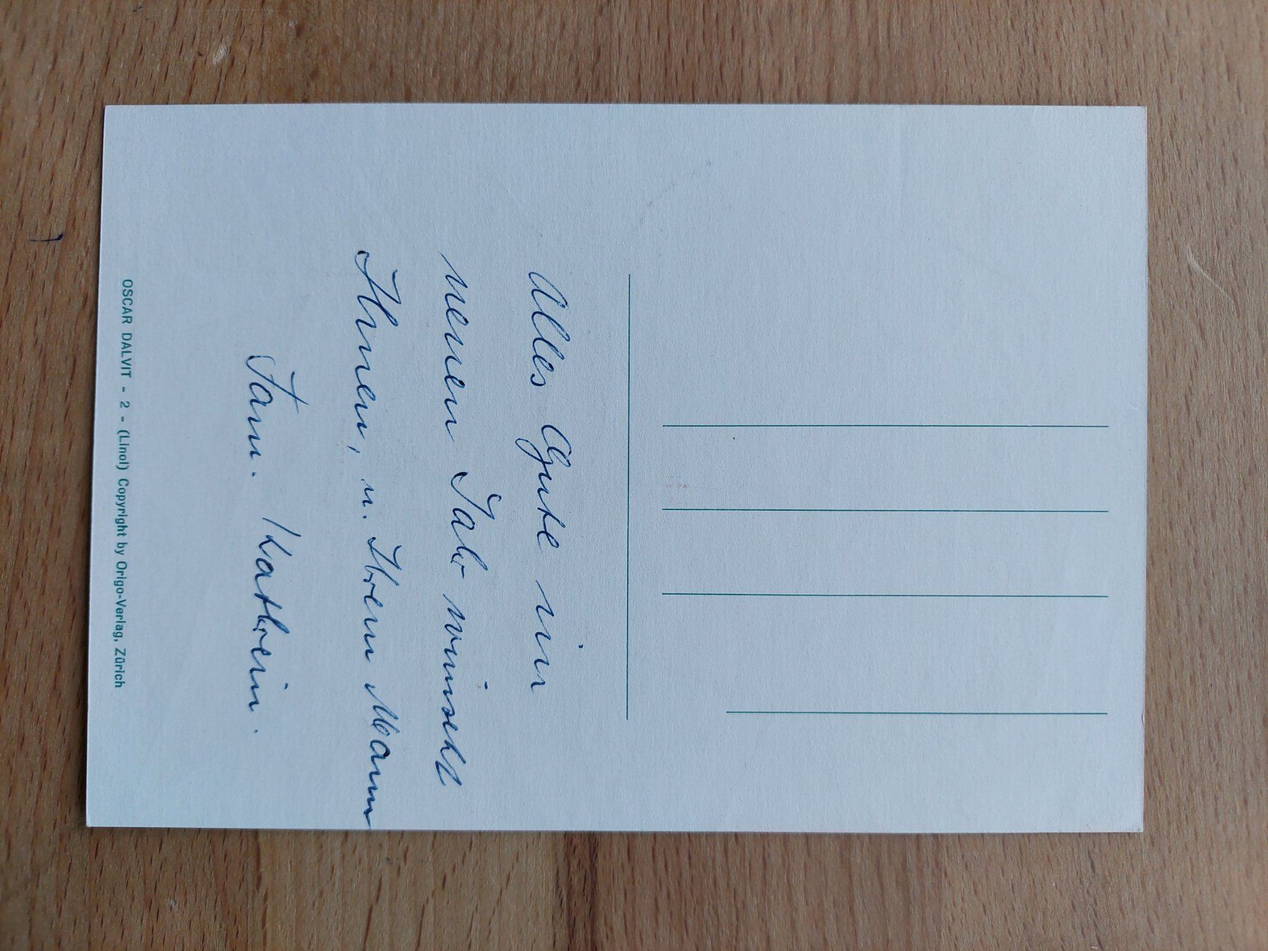 Holzschnitte: Oskar Dalvit Original Linolschnitt signiert – Gebraucht aus Obfelden von Foto_Bild_Kunst_Buch 2