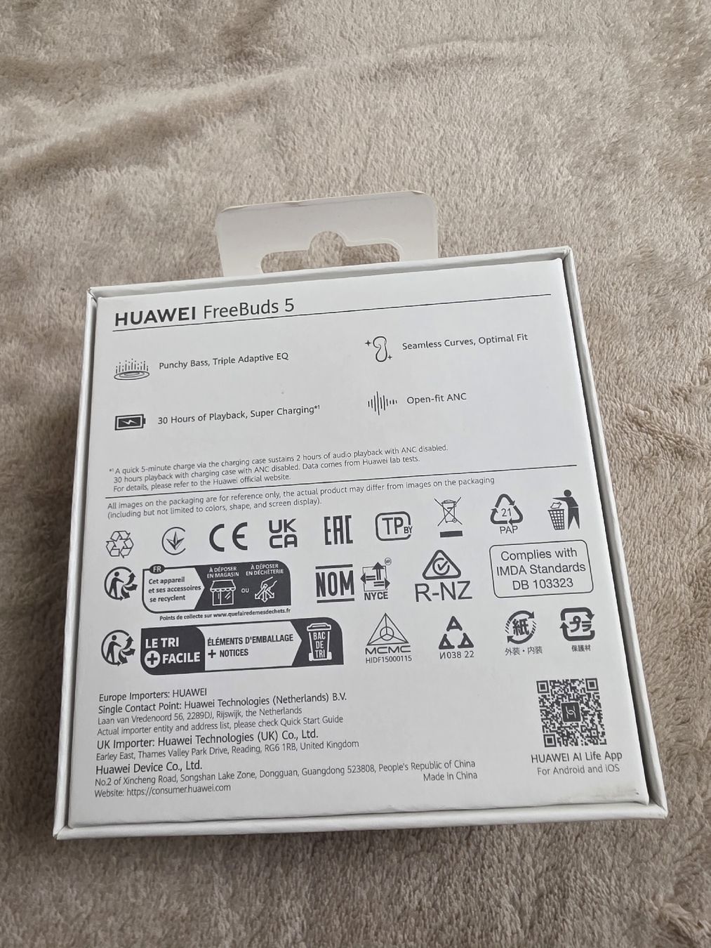 Huawei Cuffie: Huawei FreeBuds 5 – Nuovo (secondo la descrizione) da Basel venduto da Nora2020 1