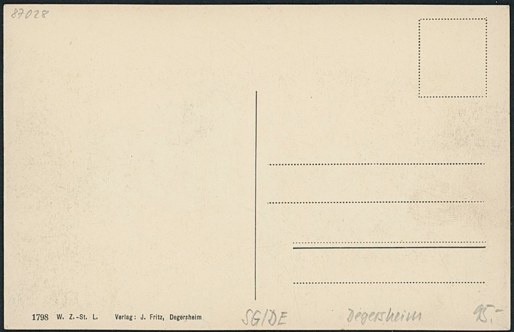 Cartoline postali: SG Degersheim – Nuovo (secondo la descrizione) da Schindellegi venduto da stationary 1