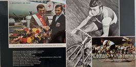 Fotokarte: Xavier Kurmann mit Ferdy Kübler