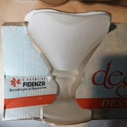 Bicchieri: 6 Stück Cup - Gläser / Dessert - Gläser / Eis - Becher – Nuovo e nell'imballaggio originale da Steinmaur venduto da Teddybaer14