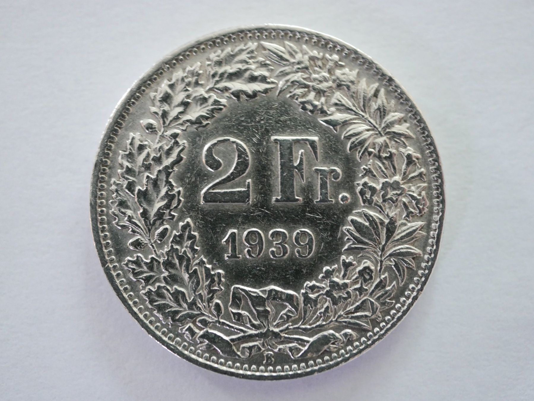 Alle Münzen: 2 Franken 1939 Silber ***TOP*** – Neu (gemäss Beschreibung) aus Kreuzlingen von Samson01