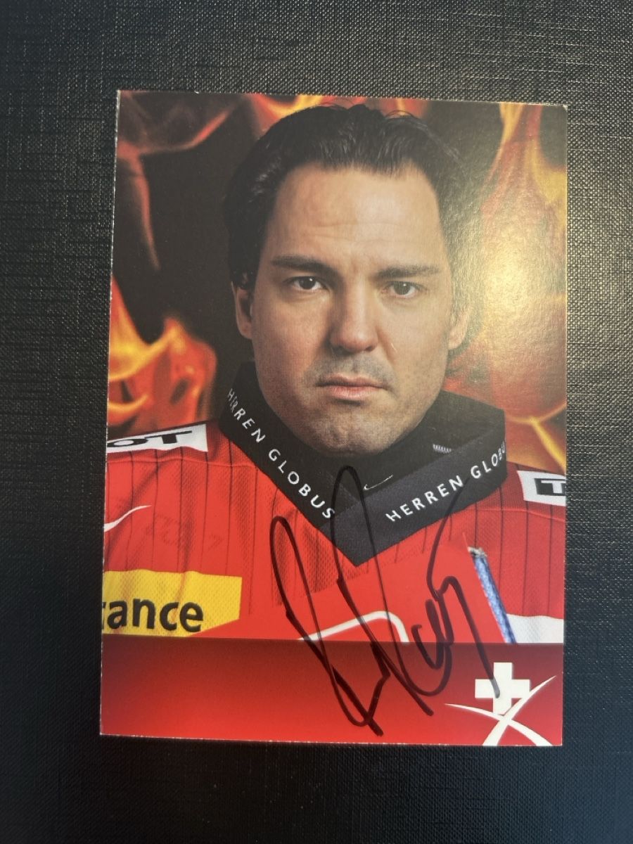 Autografi: Autogrammkarte Ronnie Rüeger, Nati – Usato da Langnau im Emmental venduto da Iriss