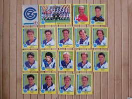 FC Zürich Grasshoppers Panini Sticker Football 96- 16 Stk. ⚽