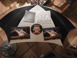 ZIRKUS BASILISK   SCHIRM, 2 POSTKARTE, UND ZEICHNUNG
