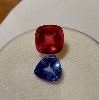 Tansanit & Rubellit, ein Päärchen das sich ergänzt