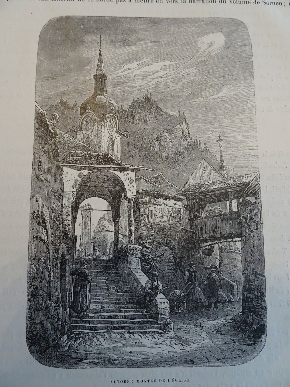 Gravures: Alter Stich von Altdorf. UR – D'occasion à Vitznau par Mina60