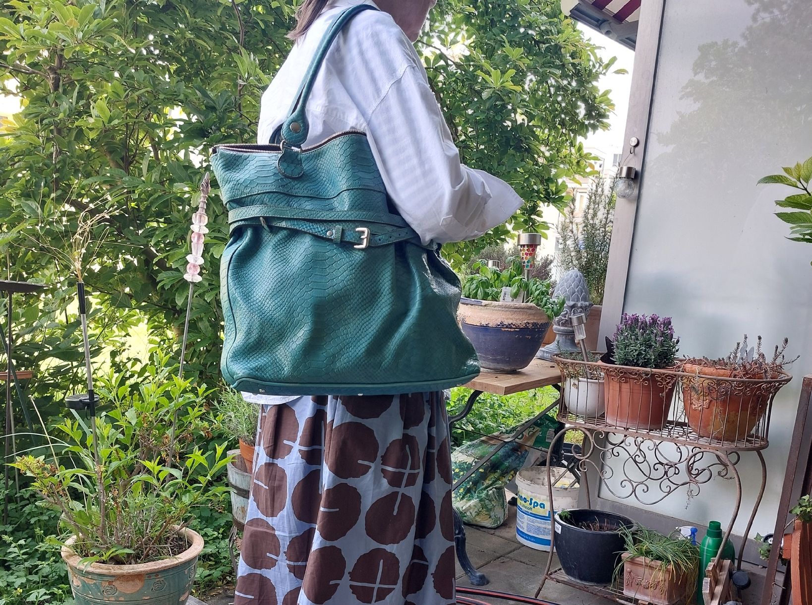 Sacs femmes: Texier Ledertasche schlangenoptik – Neuf (Voir description) à Zürich par akl_n6fp