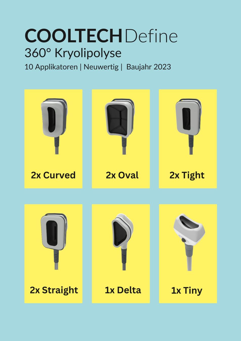 Attrezzature mediche: Cooltech Define | Cocoon Medical | Kryolipolyse – Usato da Weesen venduto da ClassicBoatMarket 1