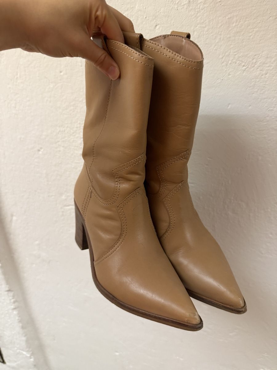 Damenschuhe: Dune Leather Ankle Boots, Size 37 – Gebraucht aus Adliswil von dai_yr5z