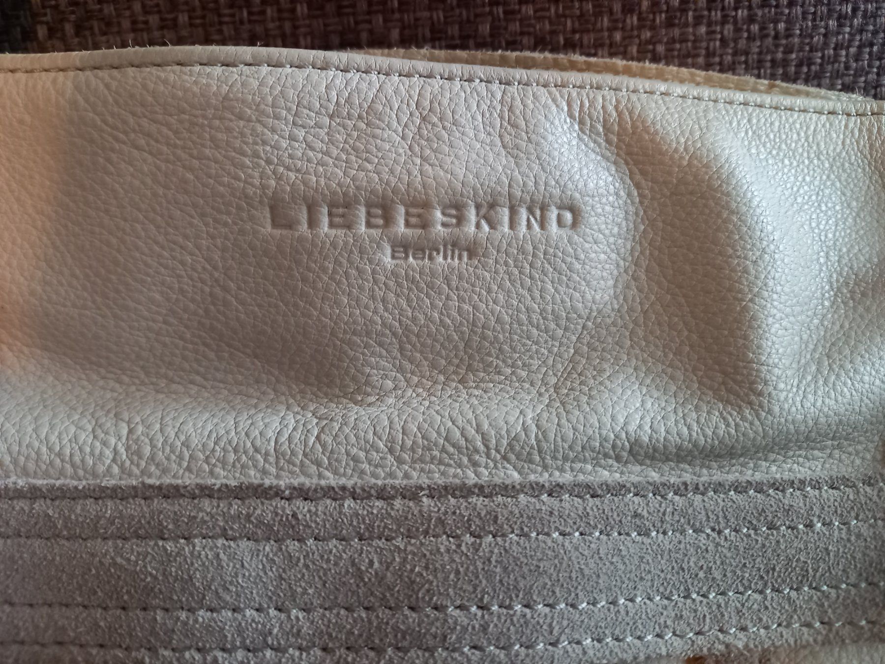Liebeskind Borse da donna: Lederdamentasche von LIEBESKIND BERLIN beige – Usato da Seewis-Schmitten venduto da Ahaexli 5
