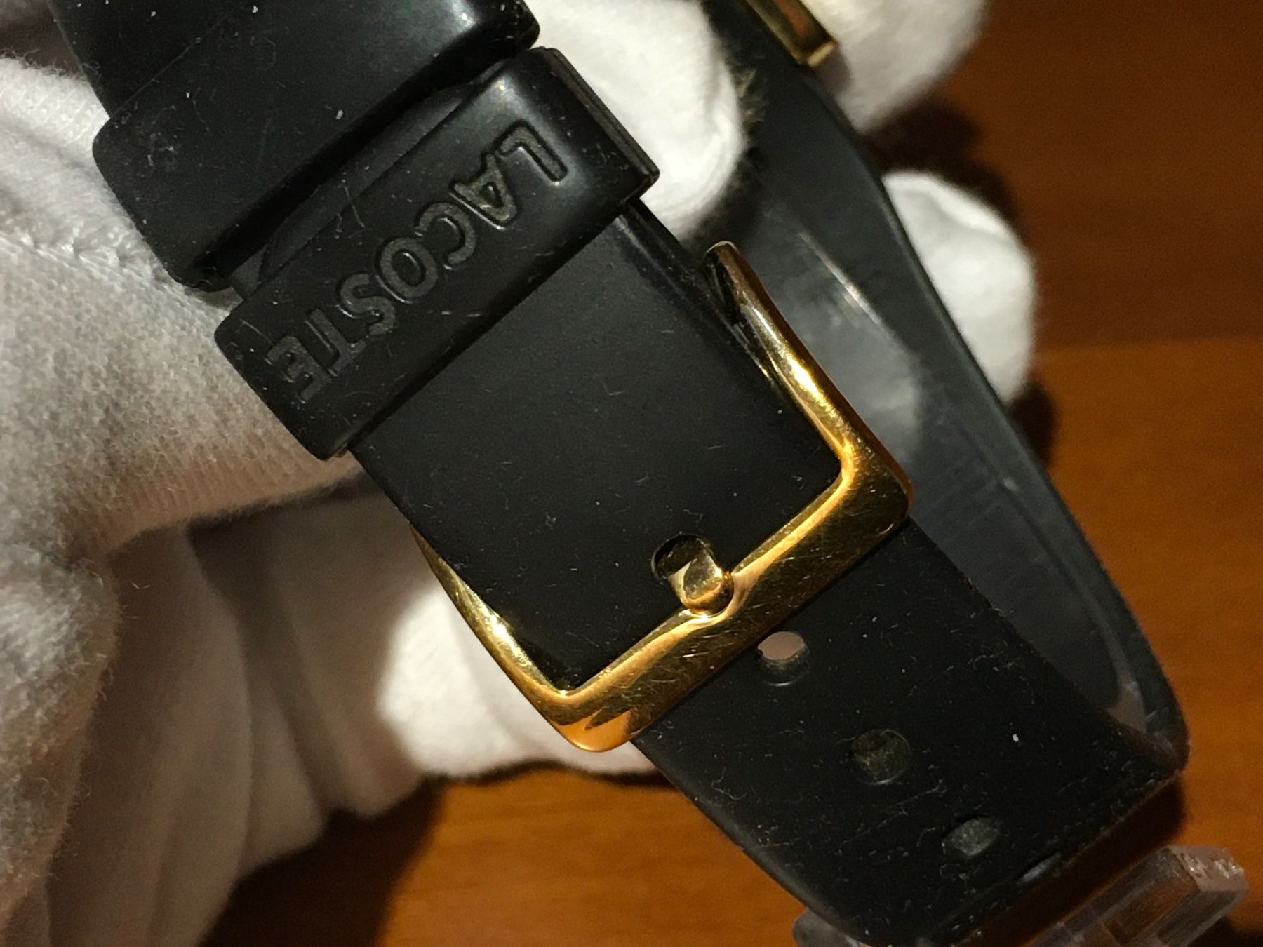 Lacoste Uhren: Lacoste Uhr 6300 L mit Rubber Band – Gebraucht aus Wohlen AG von PrivatSammlung 7