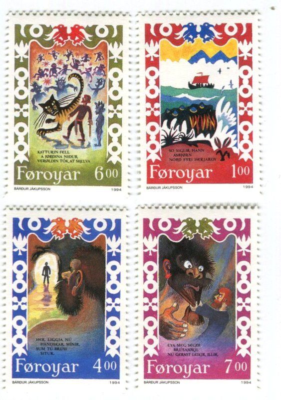 Tous les timbres: Briefmarken "Märchen". Färöer. – Neuf avec emballage d'origine à Basel par Butsch5