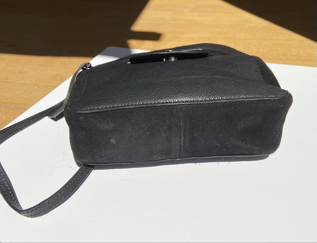 Borse da donna: Handtasche Tasche Leder schwarz – Nuovo (secondo la descrizione) da Fislisbach venduto da KolibriSecondhand 4