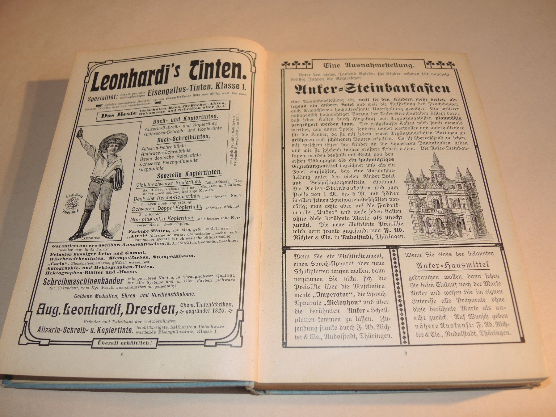Calendari: Daheim - Kalender Deutsches Reich 1909 – Usato da Rorschach venduto da maeck8 2