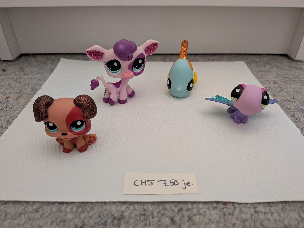 Littlest Pet Shop Statuette: Littlest Pet Shop Figuren – Usato da Wittenbach venduto da 03061984tabeakleber 2