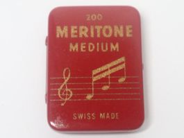 Meritone Grammophonnadel Dose 200Stk. Grammophon Swiss Made