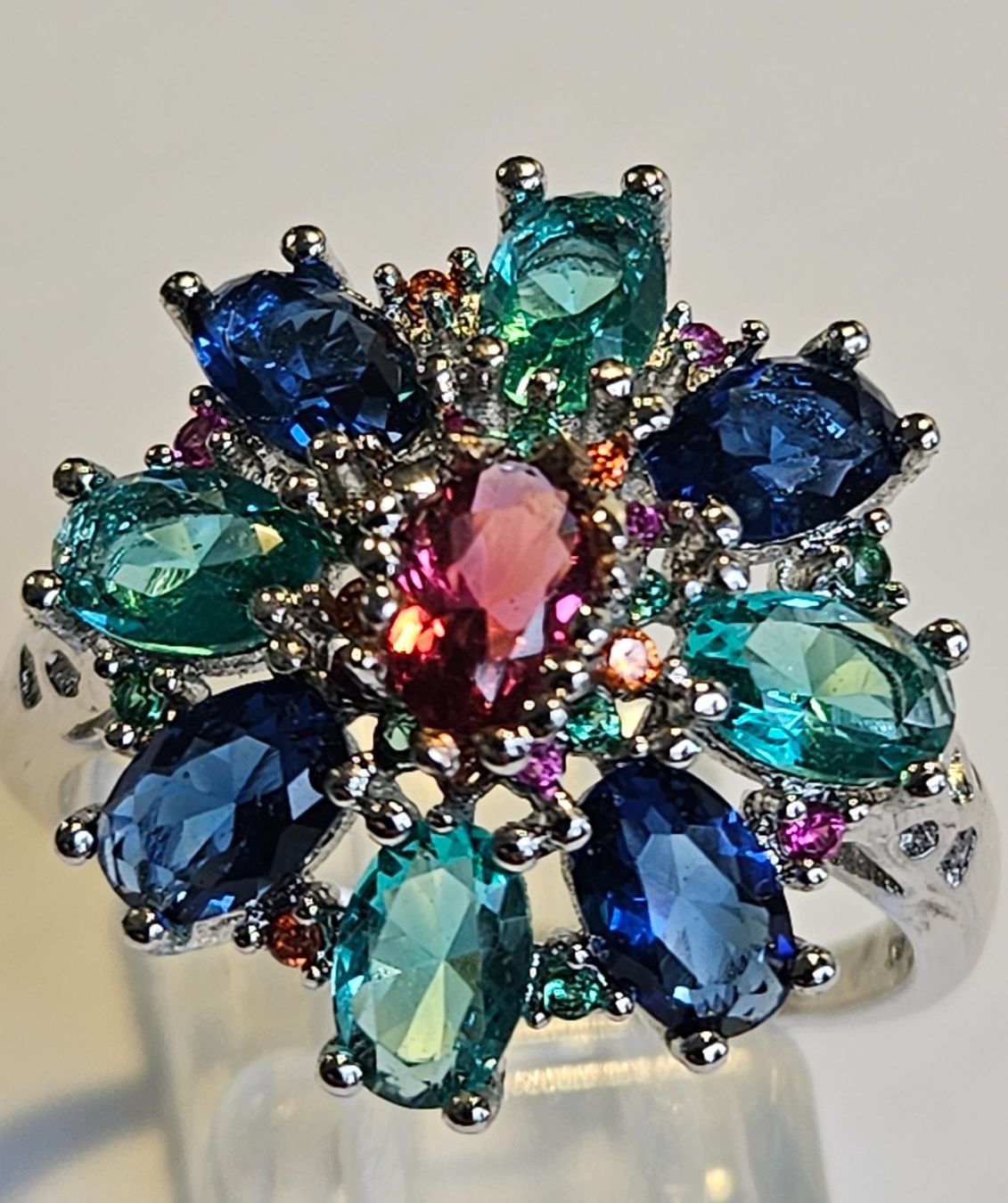 Anelli: Edelstein Silber Ring – Nuovo (secondo la descrizione) da Zürich venduto da ben_mn5h 4