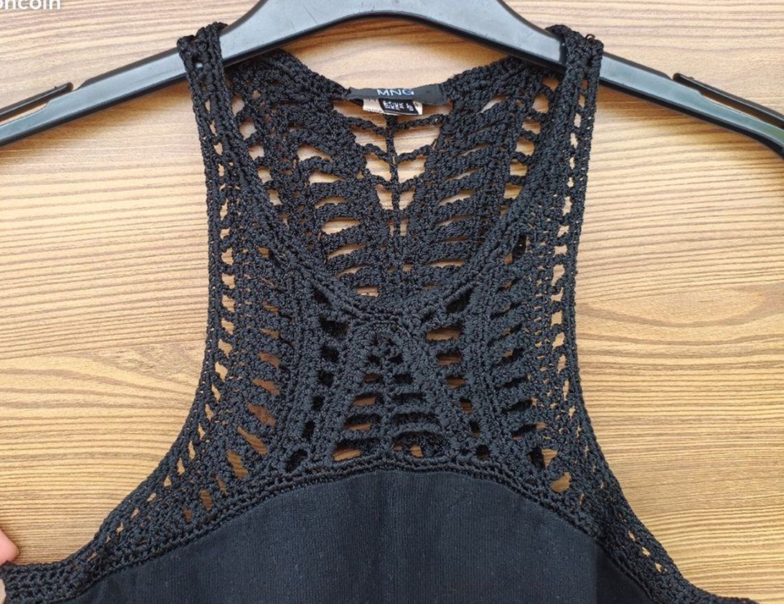 Mango Tops: Top Mango type débardeur avec emmanchures américaines L – Gebraucht aus Genève von Brachiopode 2