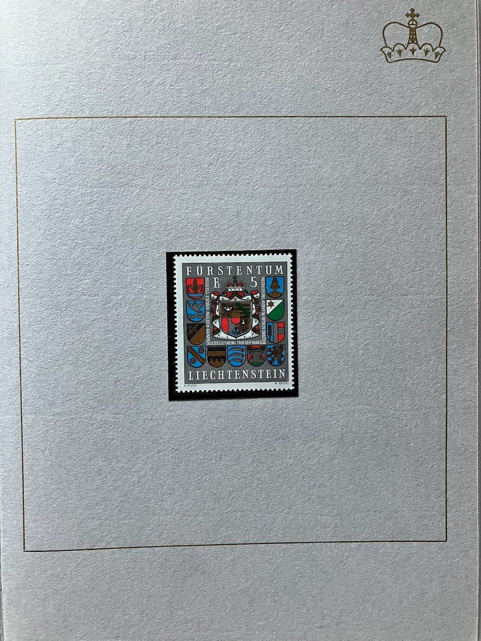 Tous les timbres: Liechtenstein Folder 1973-78 postfrisch – D'occasion à Nesslau par zueri6 1