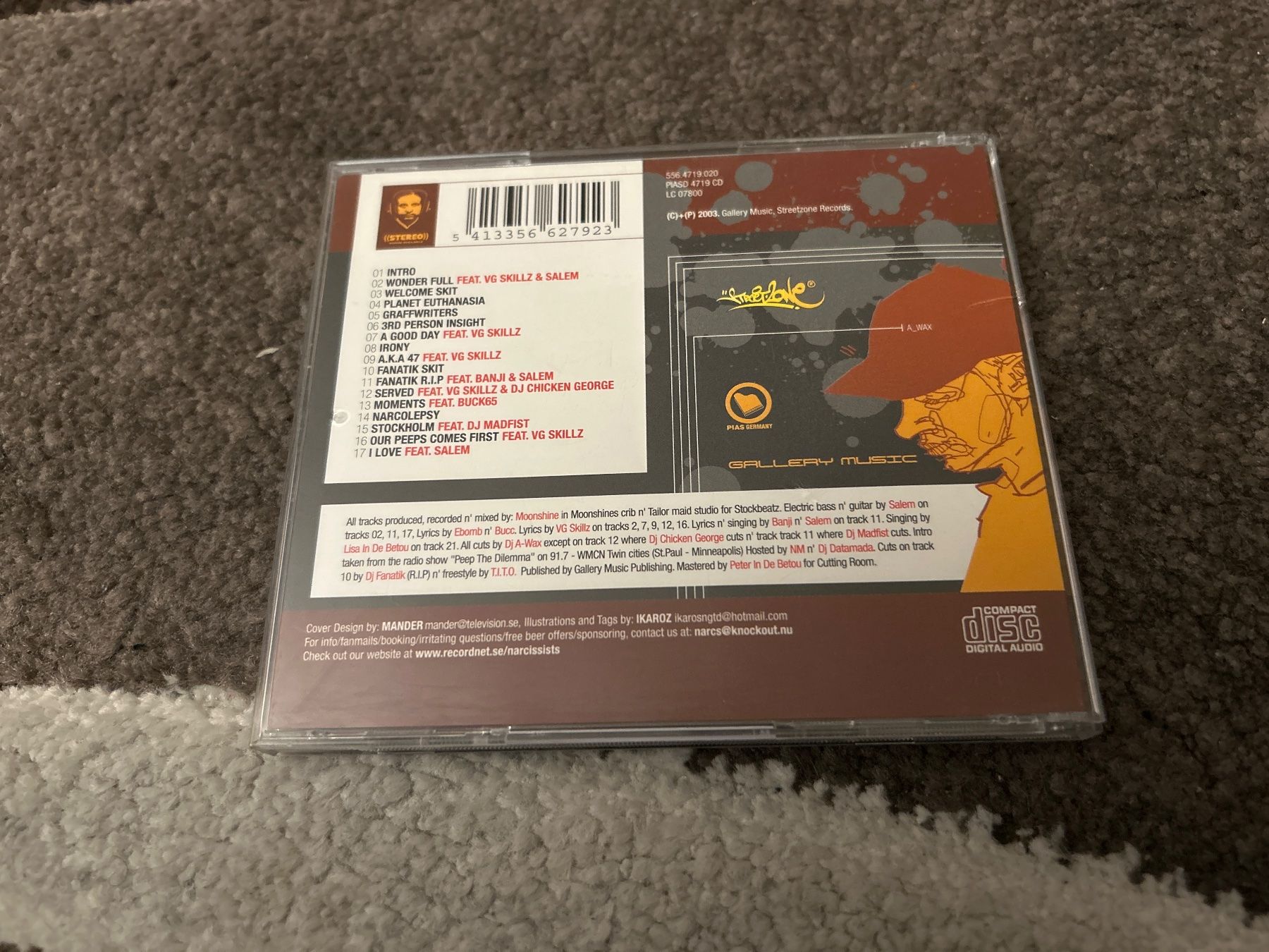 CDs: The Narcissists - Planet Euthanasia CD – Gebraucht aus Thalwil von eng_yys6 1