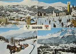 LENZERHEIDE Wintersport Curling - Pferde-Schlitten