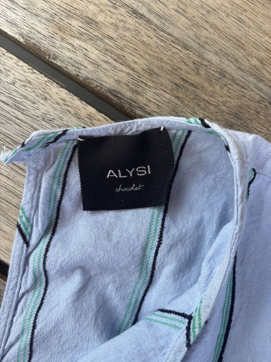 Chemisiers: Alysi Bluse gestreift hellblau – D'occasion à Gockhausen par stella.frei 2