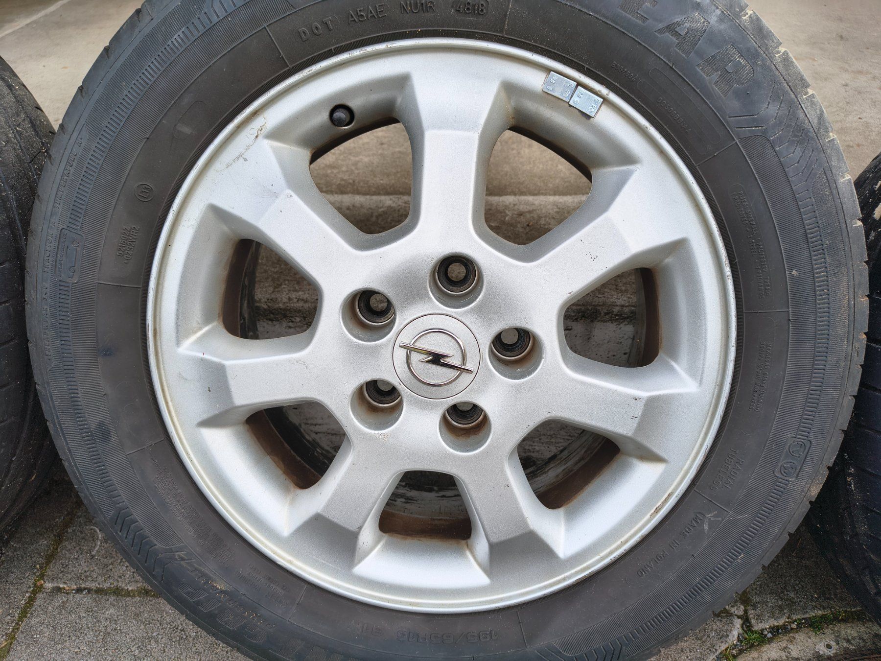 Opel Pneus & Kompletträder: Aluräder Opel Astra g – Gebraucht aus Wasen im Emmental von Tolinoff 4