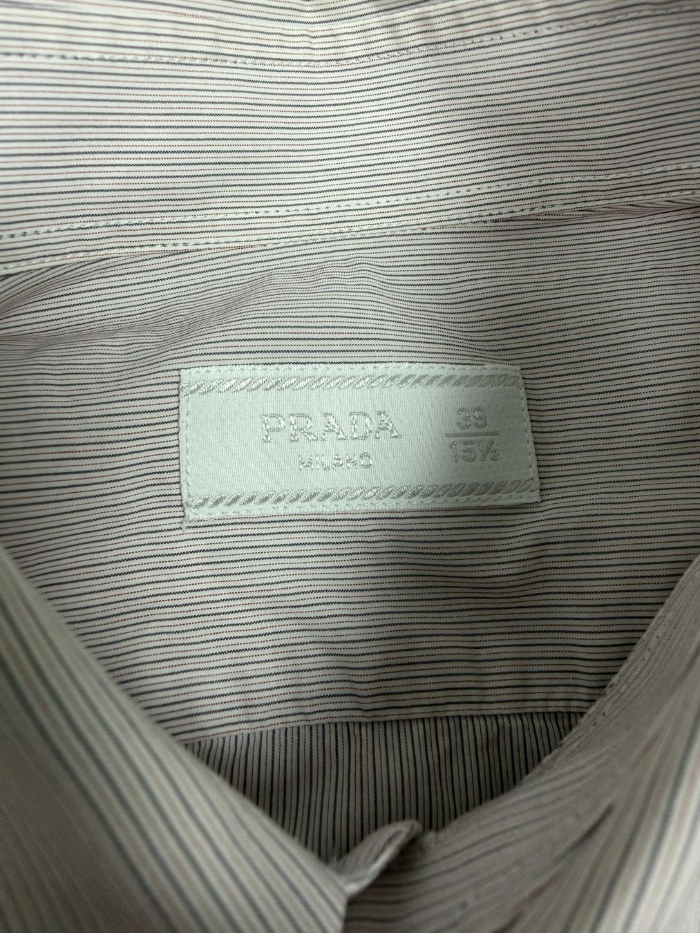 Prada Hemden: Prada Striped Logo Shirt – Gebraucht aus Biel/Bienne von sami0788480082 7
