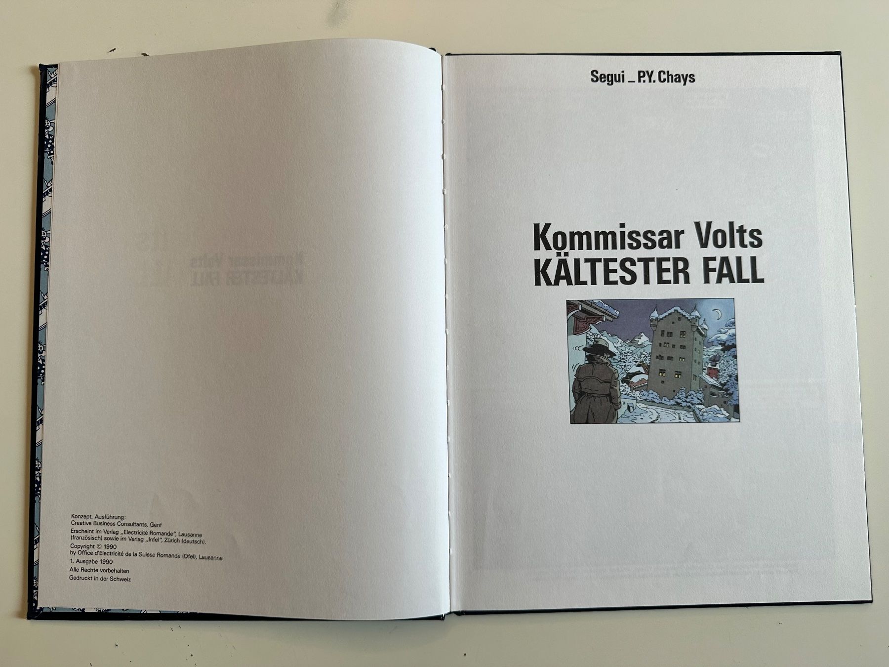 Comics: KOMMISSAR VOLTS KÄLTESTER FALL - HARDCOVER – Gebraucht aus Münsingen von Ganjam 3
