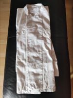 Weisse Kochjacke oder Bluse langarm, weiss  60 gross