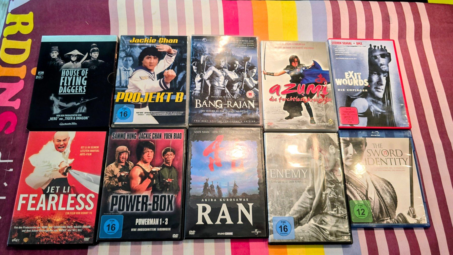 Tous les DVDs: 10 X DVD Deutch – D'occasion à Magglingen/Macolin par Vieuxdruide