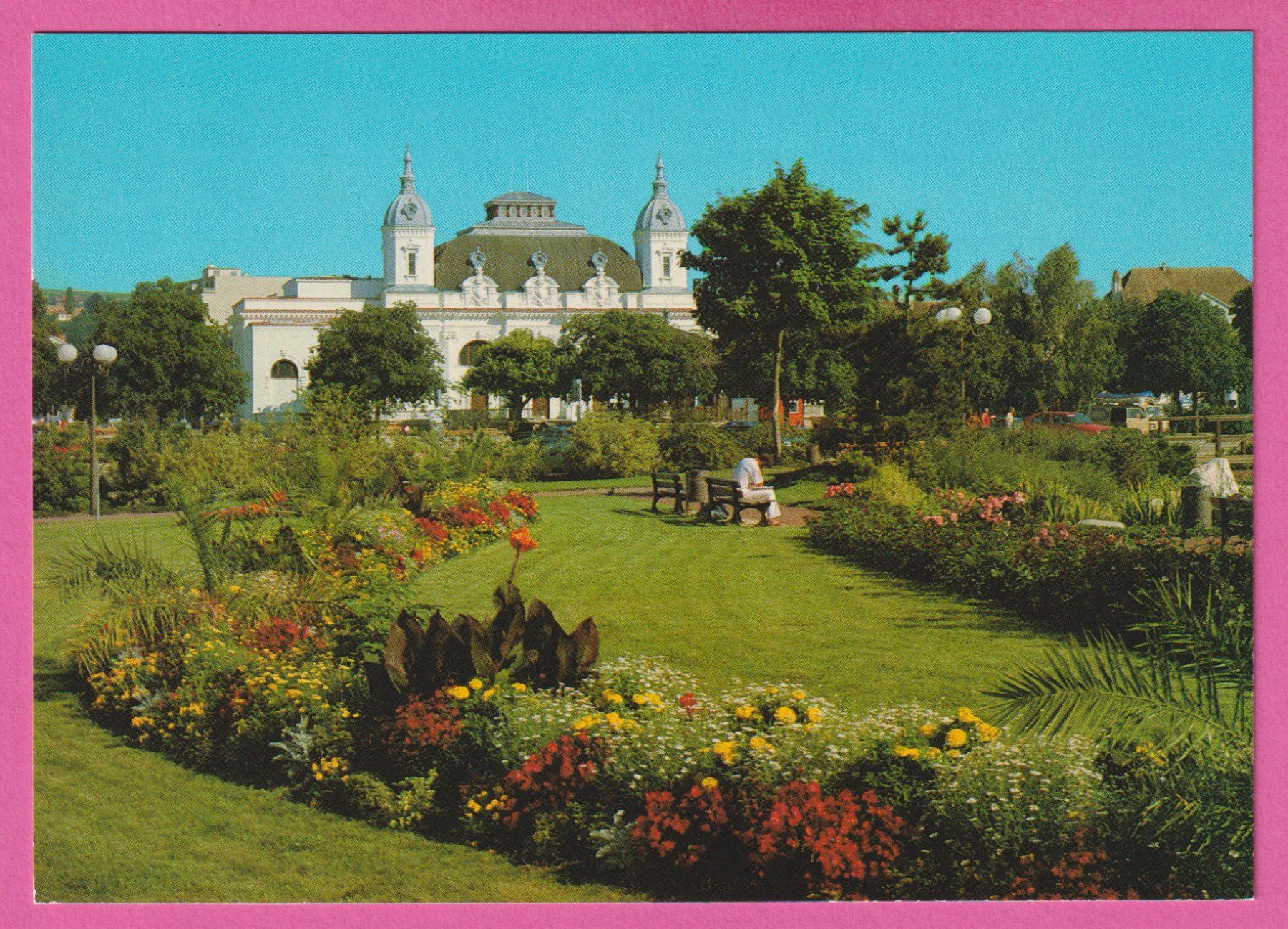 Ansichtskarten: Yverdon 1980 Le Casino – Gebraucht aus Einsiedeln von dillie
