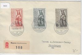 FDC 273-275 Marianisches Jahr 1954