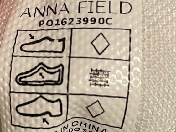 Anna Field Damenschuhe: Anna Field Damenschuh, weiss, Gr. 39 – Gebraucht aus Hattenhausen von Topas00 5
