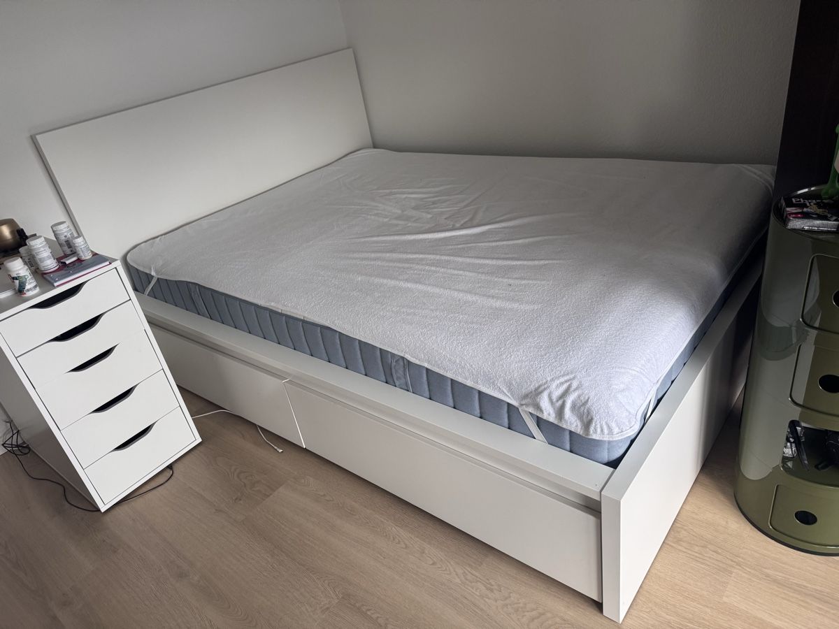 Ikea Letti: Ikea Malm Bett 140x200 – Nuovo (secondo la descrizione) da Reinach BL venduto da 03a_8x28 1