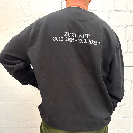 🖤 PULLOVER “CLUB - ZUKUNFT” GR XXL