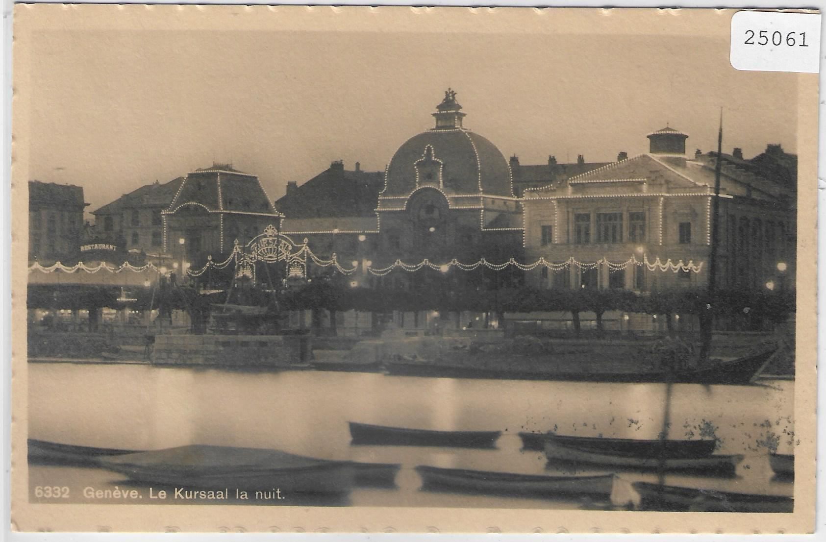Cartoline postali: Geneve - Le Kursaal la nuit – Antico da Ettingen venduto da Kartenplanet