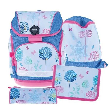 FUNKI Schulthek-Set , Joy-Bag, Summer time, 4-teilig