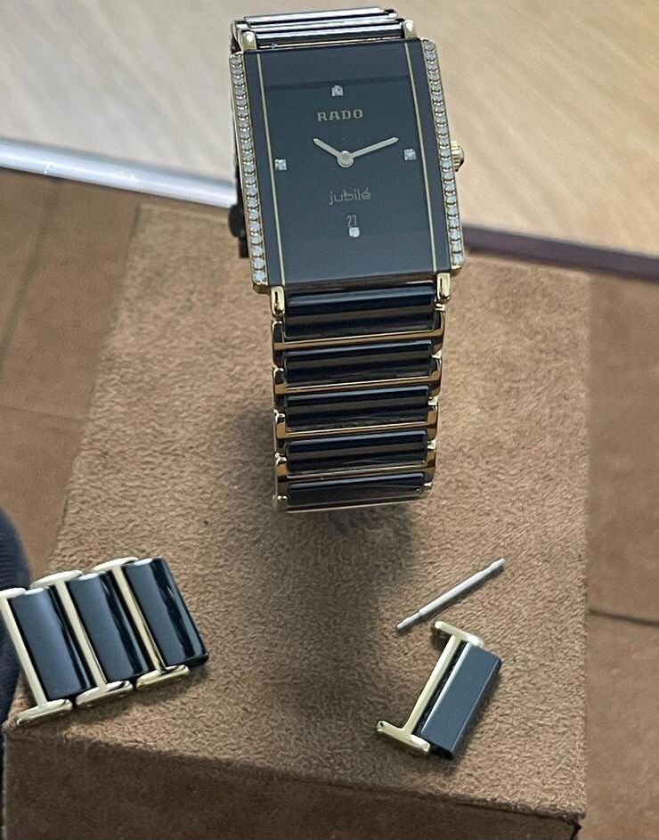 Rado Uhren: Rado Jubilé XL mit Diamanten – Gebraucht aus Waldkirch von  1