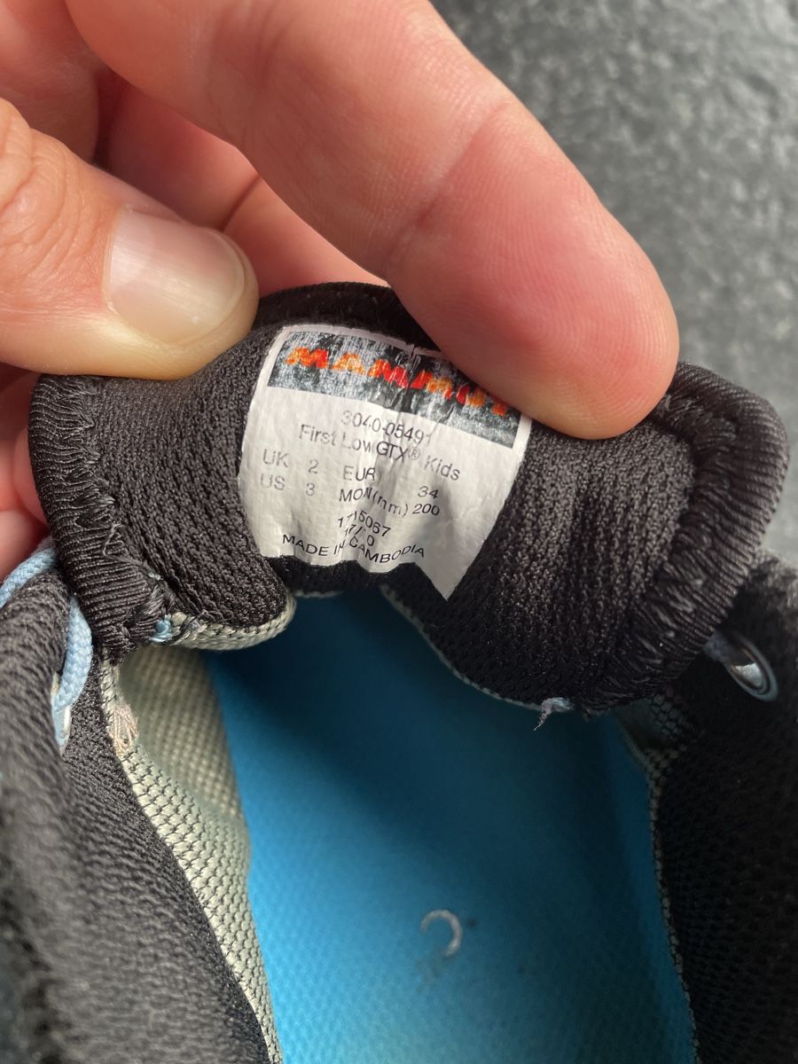 Mammut Scarpe per ragazzi: Mammut Kinderschuhe Große 34 – Usato da Binningen venduto da Rhylax 3
