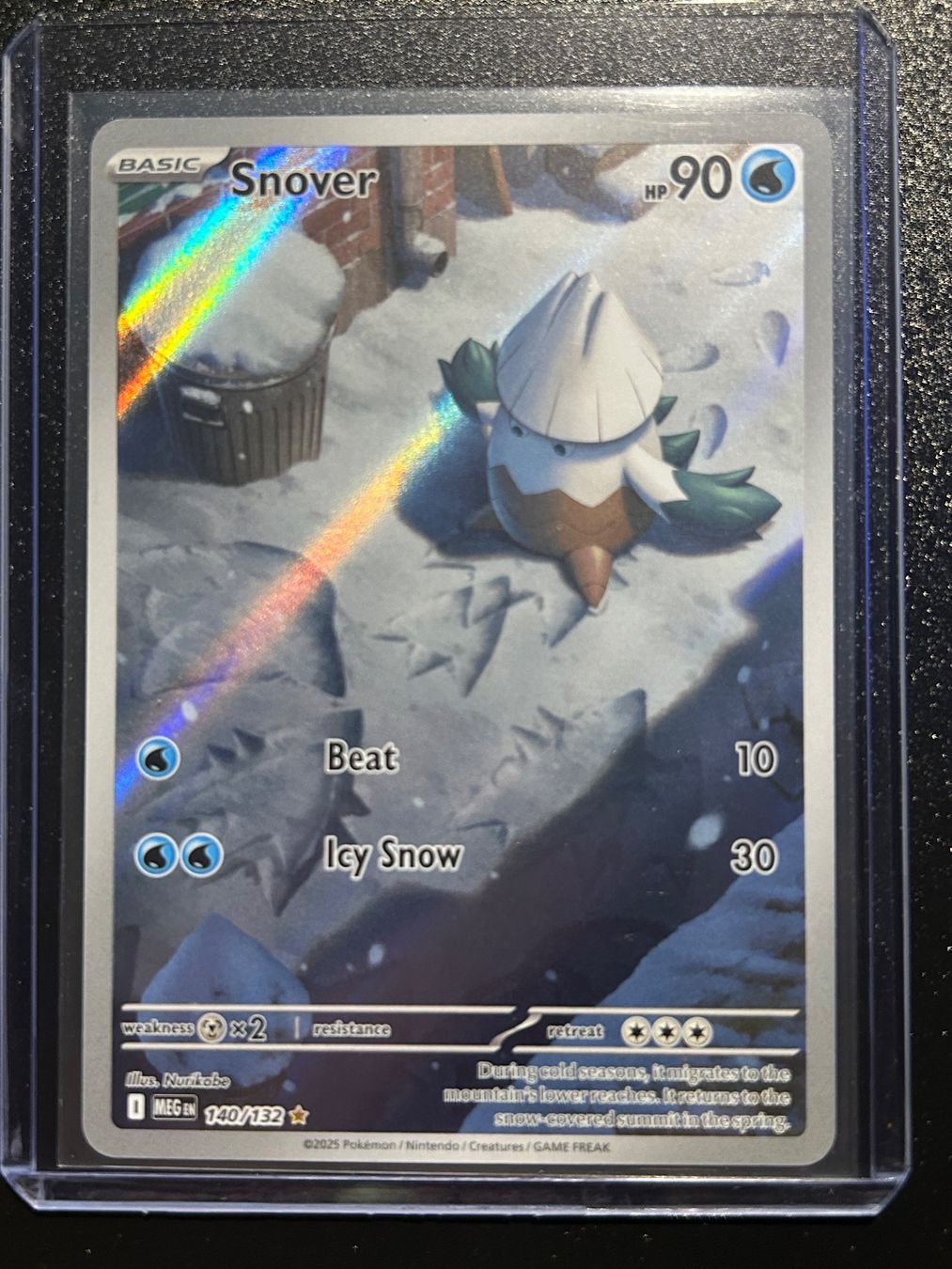Pokémon Cartes à collectionner: Snover IR Mega Evolution (MEG140) EN NM – Neuf (Voir description) à Vevey par Meideprac