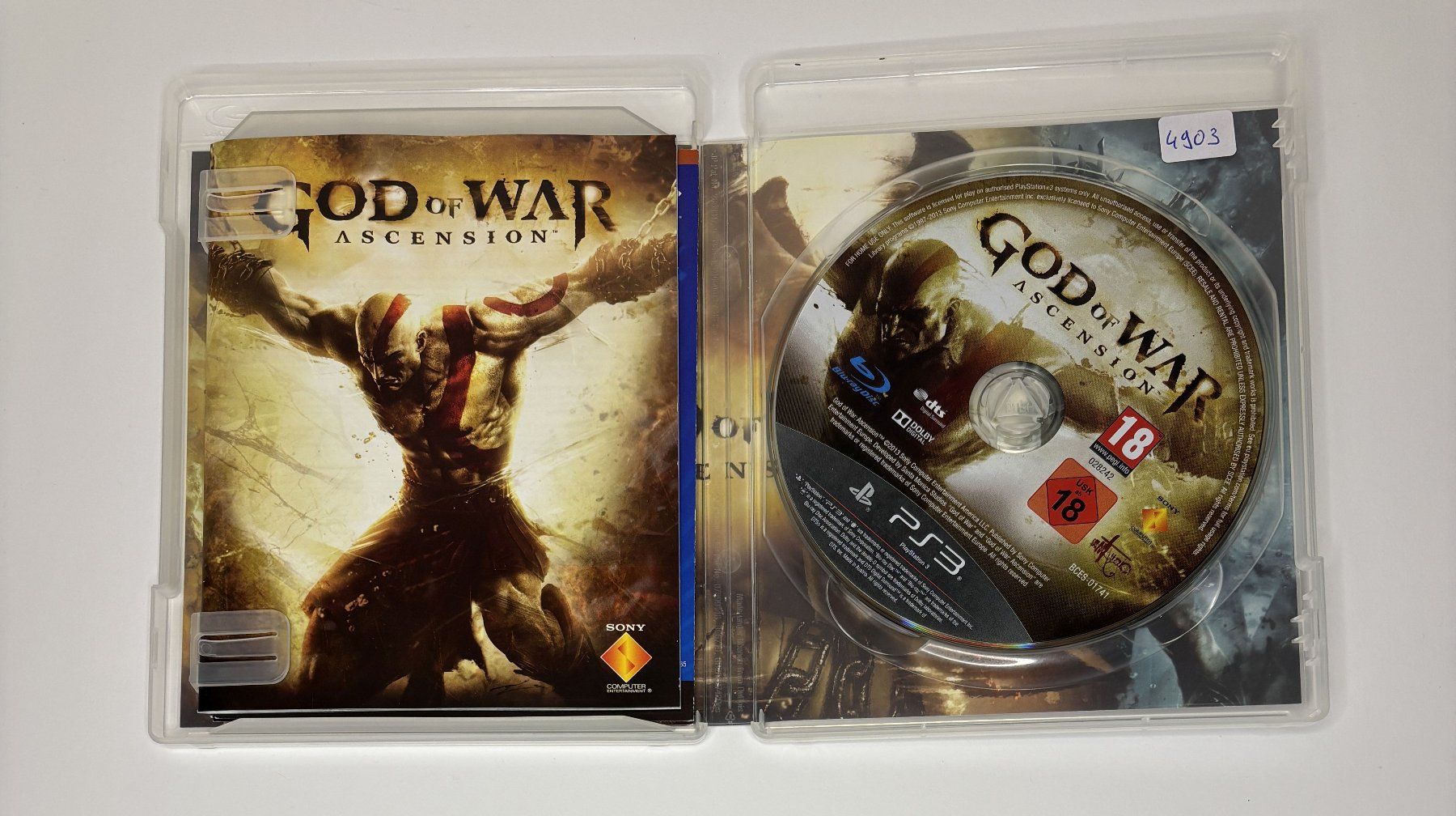 Giochi: PS3 - God of War: Ascension – Usato da Allschwil venduto da Bullach 1