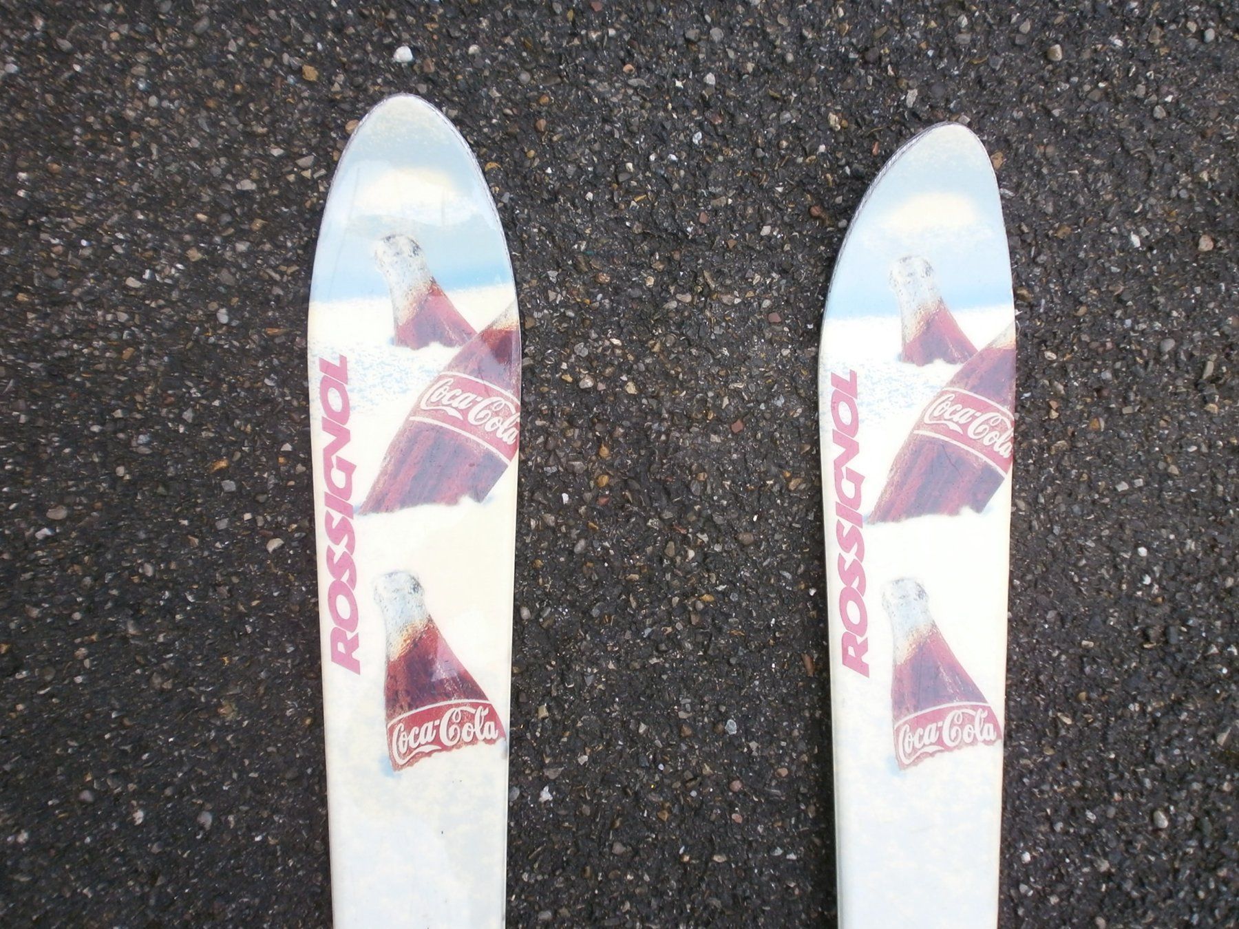 Rossignol Sci: Rossignol Ski Coca Cola Marker Olympic Spirit – Usato da Feuerthalen venduto da mam_5l7b