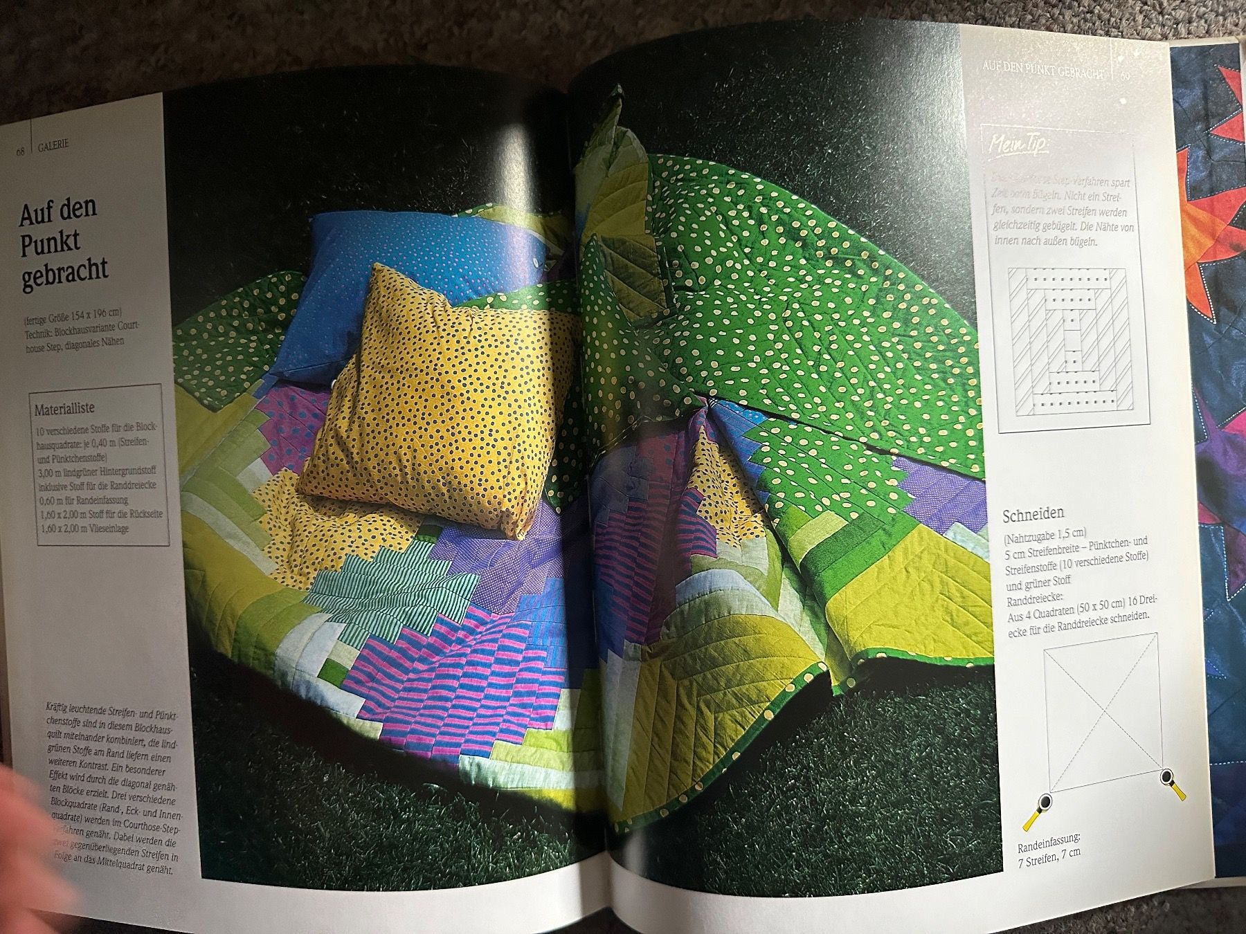 Libri: Quilten & Patchwork klassische Muster schnell genäht 80 sei – Usato da Buchs SG venduto da Billikatze5 9