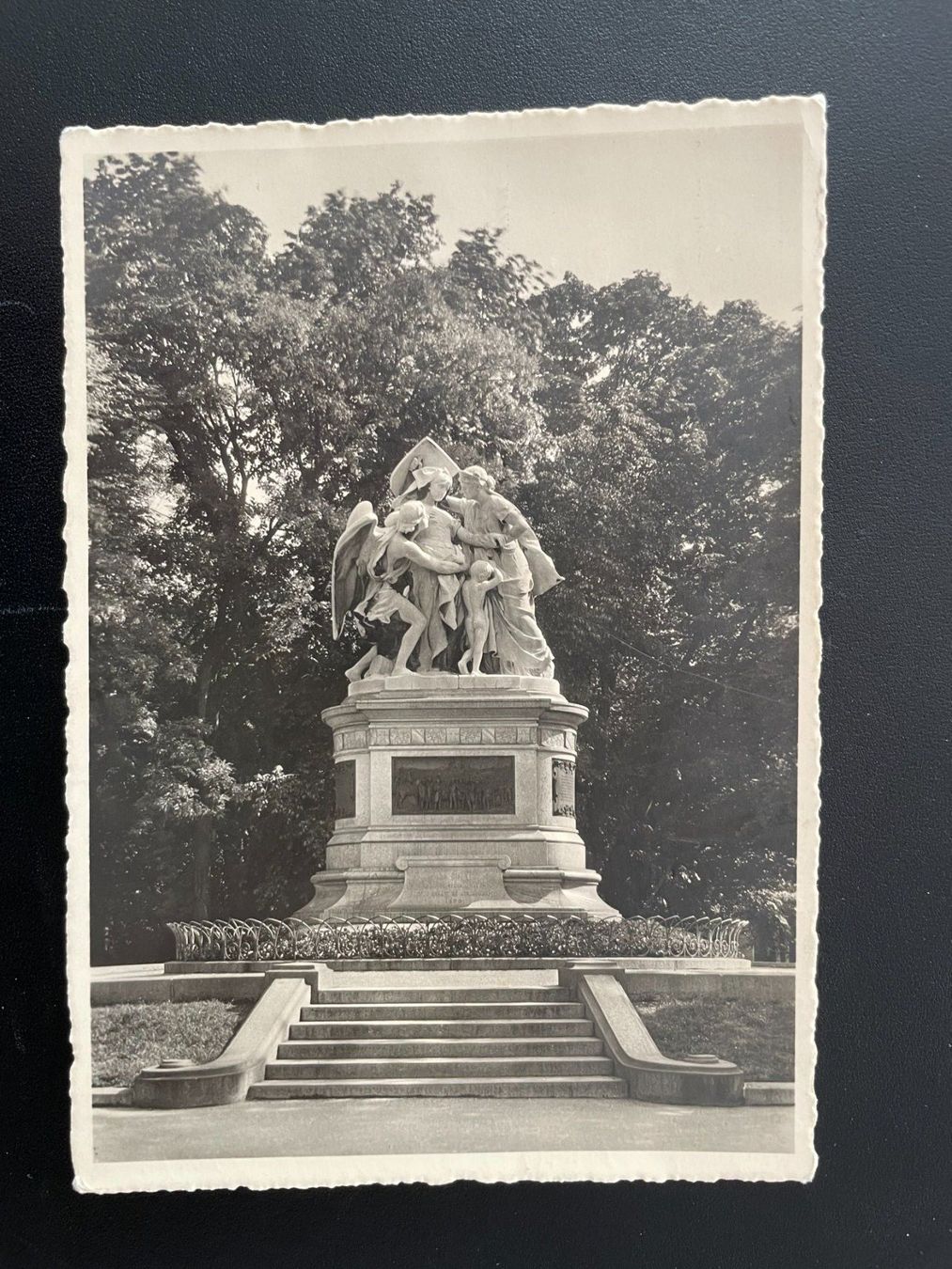 Cartoline postali: AK BS Basel, Strassburger Denkmal – Usato da Thal venduto da Danny82