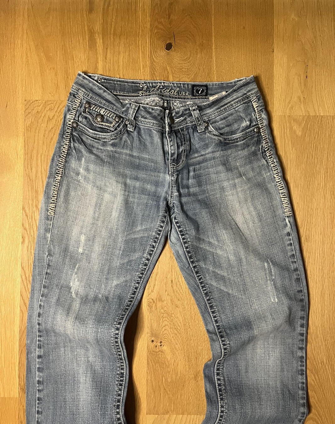 Jeans: Y2K Bootcut Jeans Gr. S blau – Neu (gemäss Beschreibung) aus Siggenthal Station von tha_2yxs 2