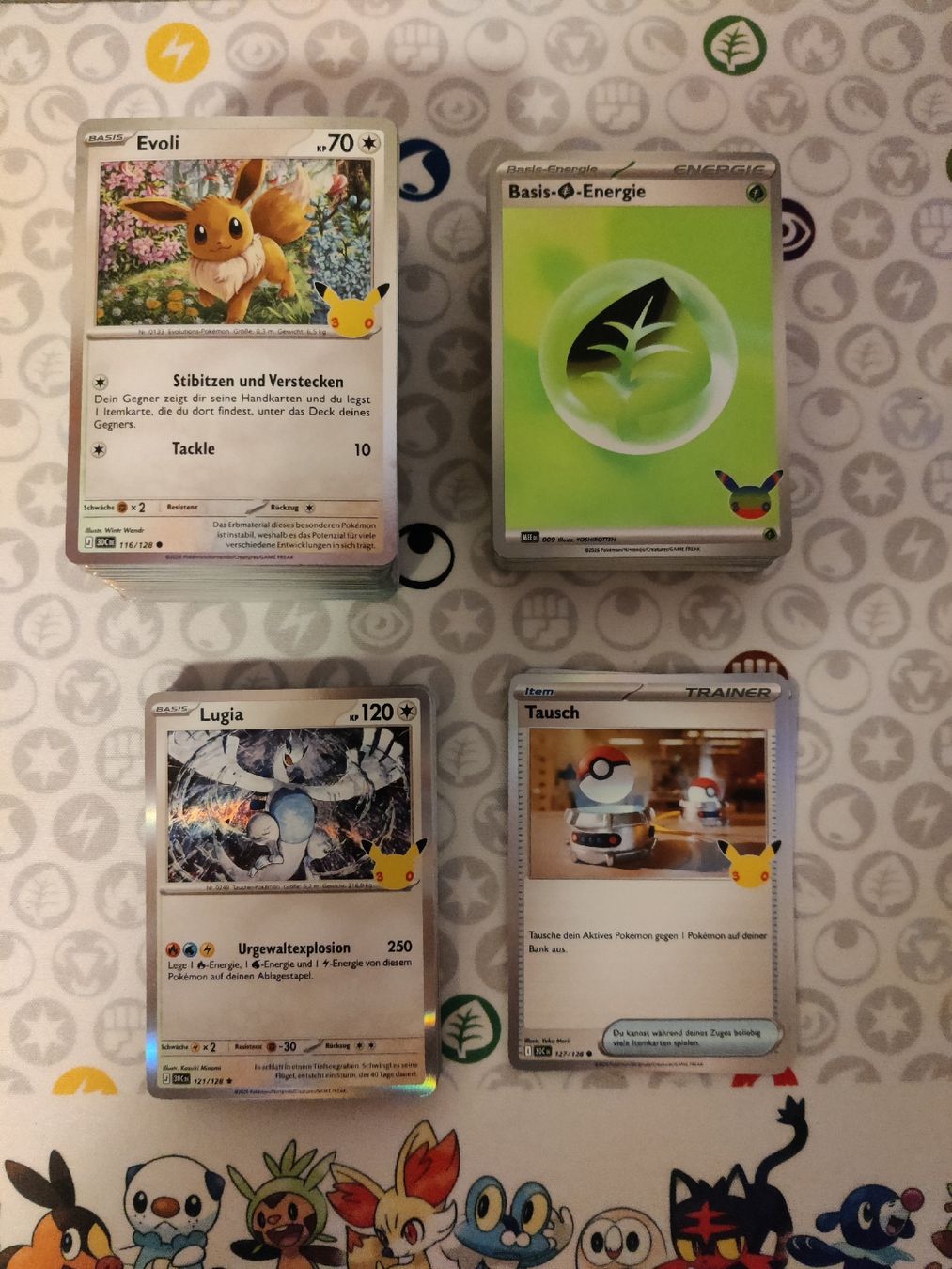 Pokémon Carte collezionabili: Pokémon 30 Jahre Bulk Karten DE – Nuovo (secondo la descrizione) da Steffisburg venduto da HMStufi 1