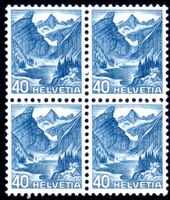 SEEALPSEE 4ERBLOCK ** POSTFRISCH ** UTRAMARINBLAU - HE36
