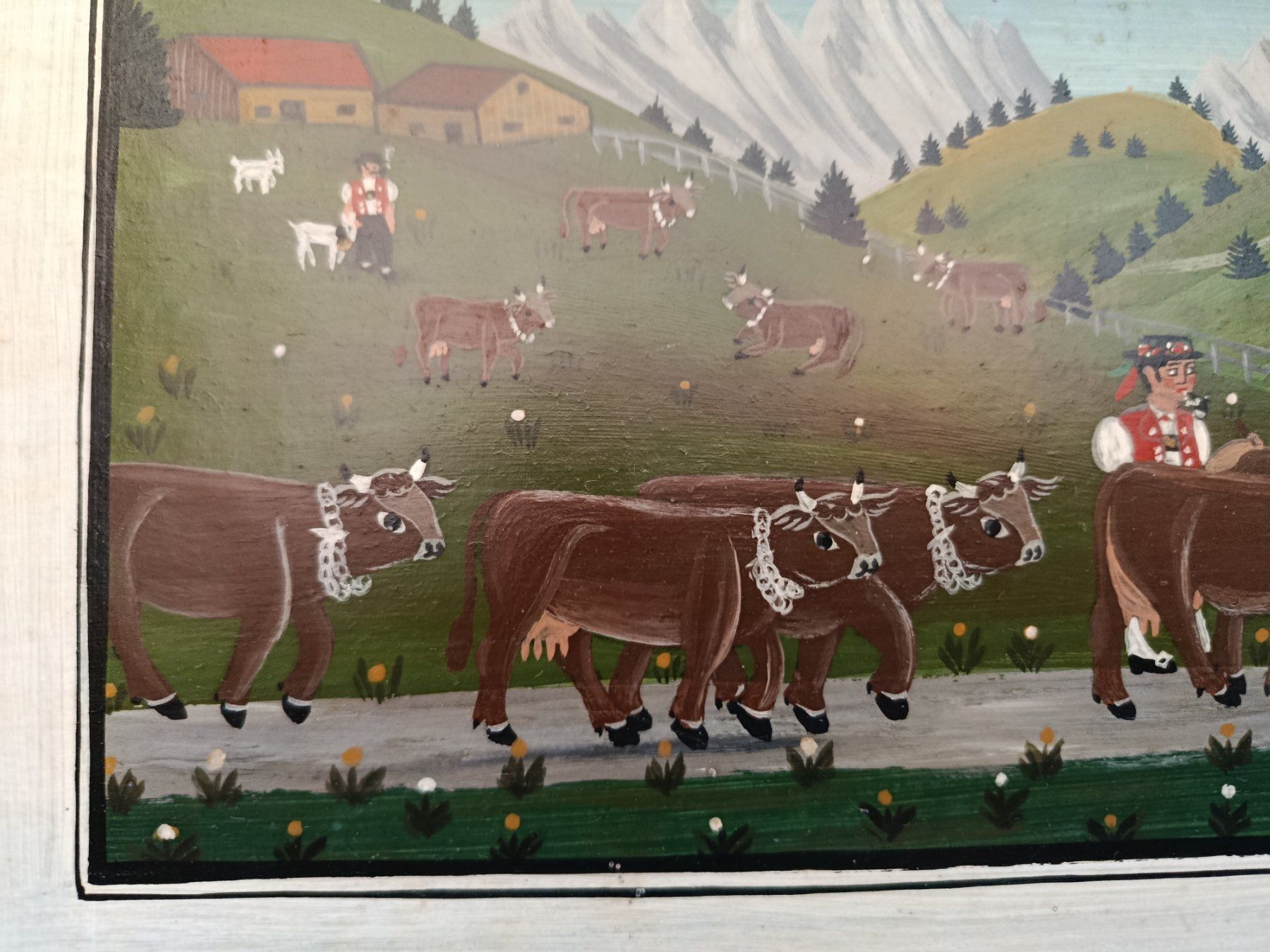 Dipinti: Ruth Tanner Appenzell Gemälde – Usato da Riehen venduto da twentymodern 4